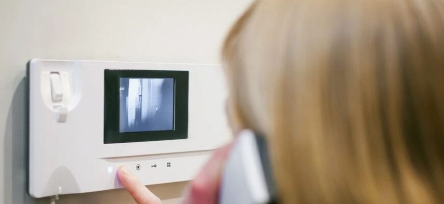 установка відеодомофонів