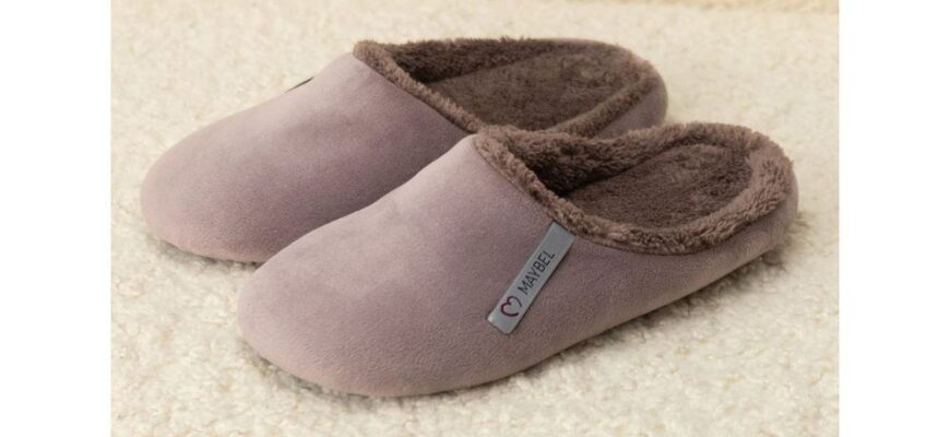Тапочки домашние велюровые утепленные закрытые Мокко/Шоколад Maybel